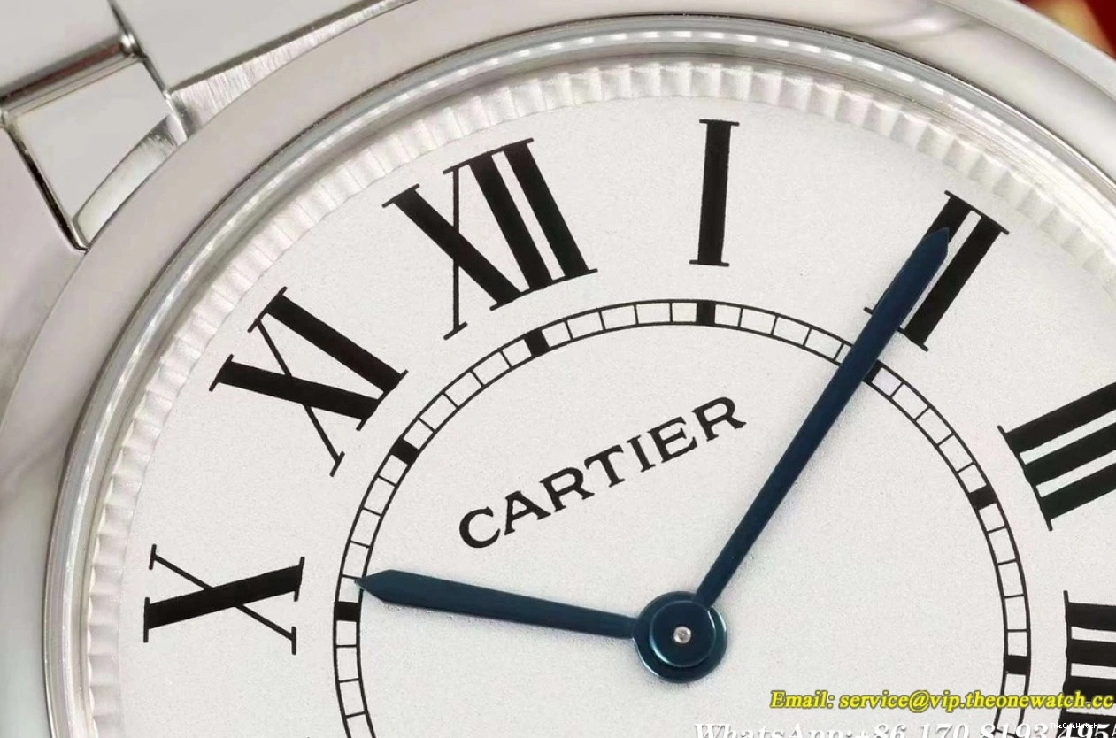 36mm SS Ronde Must White Quartz Dial SS AF 0128